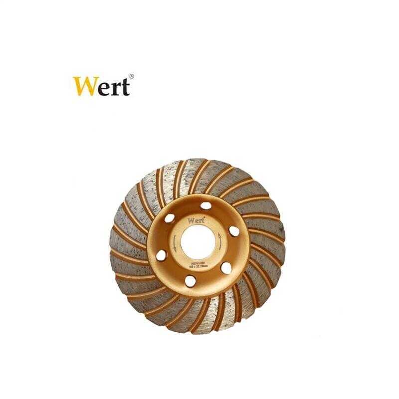 Wert 2741-125 Elmas Taşlama Diski, Turbo, 125mm