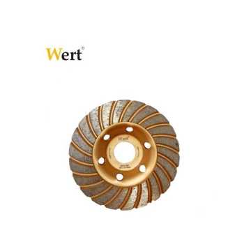 Wert 2741-125 Elmas Taşlama Diski, Turbo, 125mm