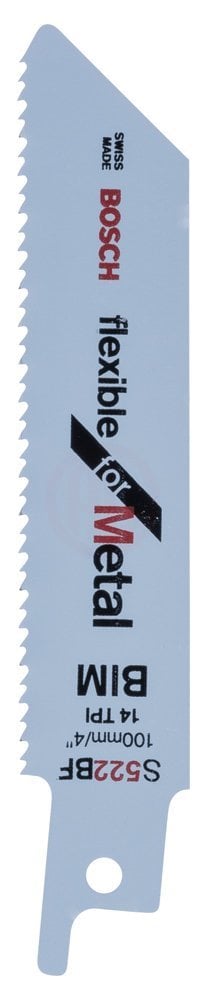 Bosch Panter Testere Bıçağı Flexible For Metal S 522 BF 100 mm (5 Adet) - 2608656011