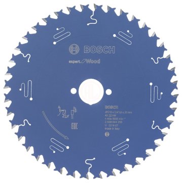 Bosch Daire Testere Bıçağı Expert For Wood 210x30 mm 40 Diş (2,4/1,6 mm) - 2608644056