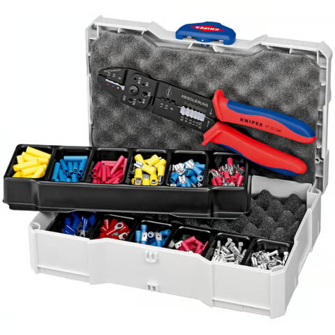 Knipex 97 90 25 Krimp Ürün Çeşitleri Kablo Konektörü İçin 13 Parça