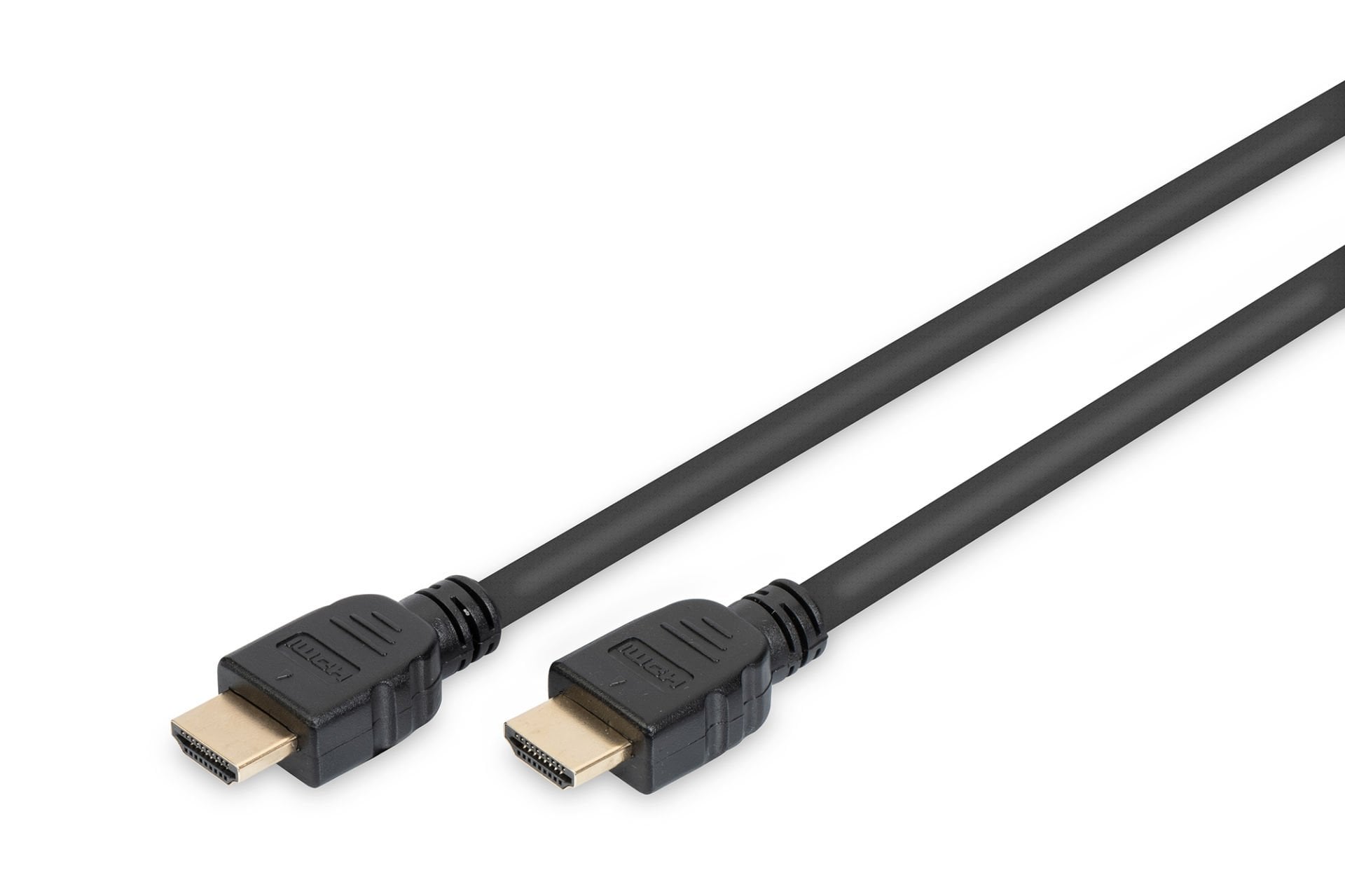 Assmann Hdmı Ultra High Speed With Ethernet Bağlantı Kablosu (Hdmı 2.1), 4320P, 8K Ultra Hd, Hdmı Tip A Erkek - Hdmı Tip A Erkek, 5 Mt, Altın Kaplama, Siyah Renk