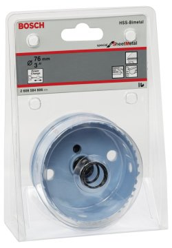Bosch Special For Sheet Metal Delik Açma Testeresi 76 mm - 2608584806