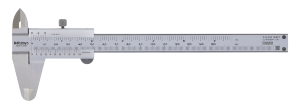 Mitutoyo 530-104 Verniyerli Kumpas 0-150 mm / 0,05 mm Metrik/İnç