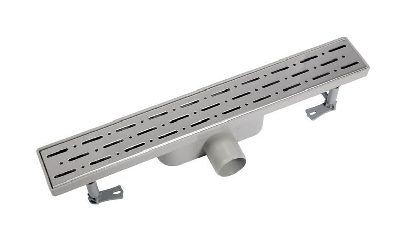 Visam Duş Süzgeci Eko Delikli Paslanmaz Çelik Izgaralı Ø50 mm 20 Cm
