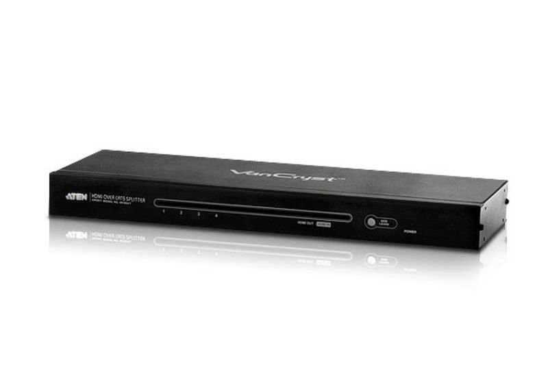 Aten 4 Port Cat 5 Hdmı Video Çoklayıcı (4 Port Hdmı Over Cat 5 Splitter), 60 Mt