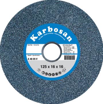 Karbosan NK Taşlama Taşı T1 Düz 200x25x20 mm 36 Kum - KAR920070