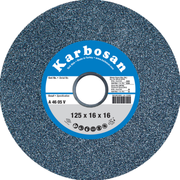 Karbosan NK Taşlama Taşı T1 Düz 250x25x25 mm 24 Kum - KAR920180