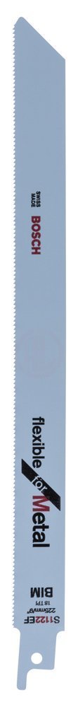 Bosch Panter Testere Bıçağı Flexible For Metal S 1122 EF 225 mm (5 Adet) - 2608656020