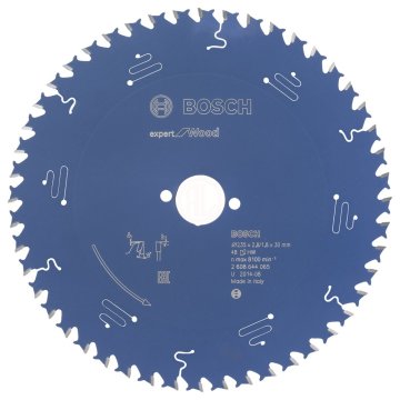 Bosch Daire Testere Bıçağı Expert For Wood 235x30 mm 48 Diş - 2608644065