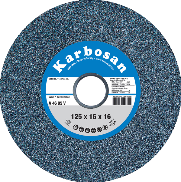 Karbosan NK Taşlama Taşı T1 Düz 300x30x30 mm 36 Kum - KAR920310