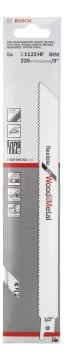 Bosch Panter Testere Bıçağı Flexible For Wood And Metal S 1122 HF 225 mm (5 Adet) - 2608656021