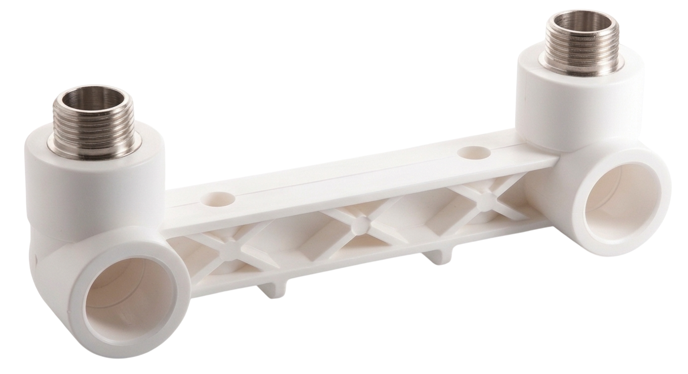 Plastherm PPRC Batarya Bağlantısı Terminali (Dış Dişli) Çiftli 20 mm x 1/2 İnç - PP350200100