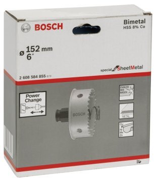 Bosch Special For Sheet Metal Delik Açma Testeresi 152 mm - 2608584855