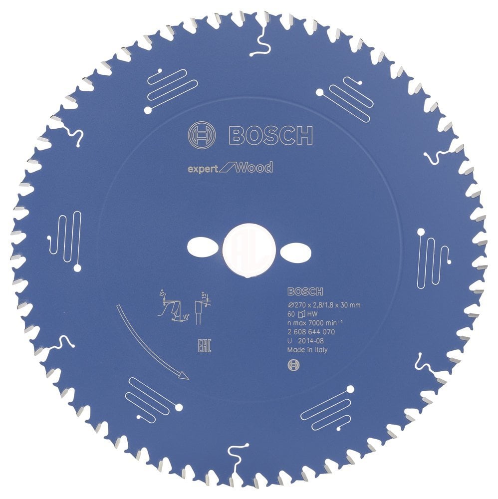 Bosch Daire Testere Bıçağı Expert For Wood 270x30 mm 60 Diş - 2608644070