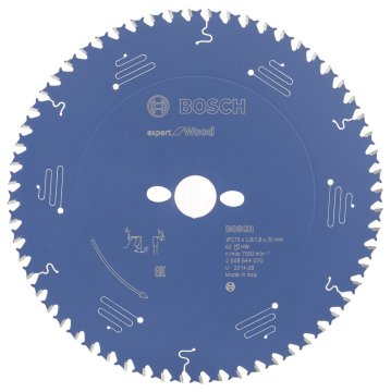 Bosch Daire Testere Bıçağı Expert For Wood 270x30 mm 60 Diş - 2608644070