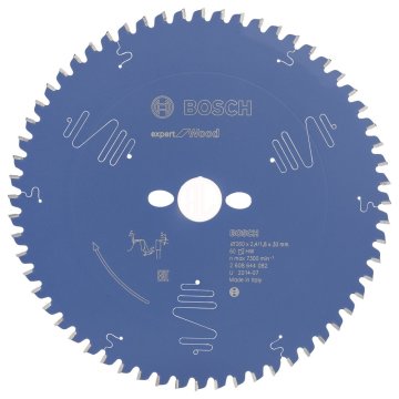 Bosch Daire Testere Bıçağı Expert For Wood 260x30 mm 60 Diş - 2608644082