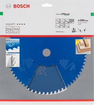 Bosch Daire Testere Bıçağı Expert For Wood 260x30 mm 60 Diş - 2608644082