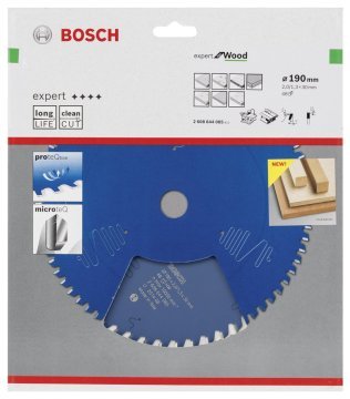 Bosch Daire Testere Bıçağı Expert For Wood 190x30 mm 48 Diş (2,0/1,3 mm) - 2608644085