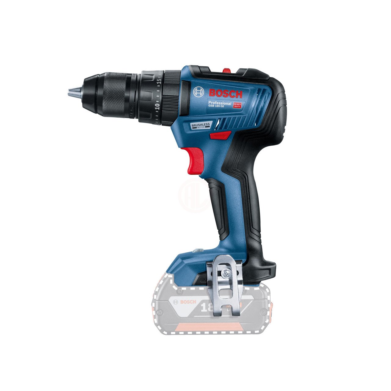 Bosch Gsb 18V-50 Akülü Darbeli Delme/Vidalama Makineleri (Aküsüz) - 06019H5102