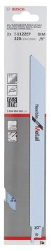 Bosch Panter Testere Bıçağı Flexible For Metal S 1122 EF 225 mm (2 Adet) - 2608656042