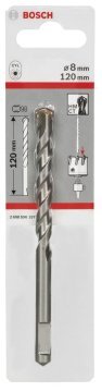 Bosch Buat Uç Adaptör Merkezleme Ucu 8x120 mm - 2608596157