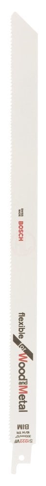 Bosch Panter Testere Bıçağı Flexible For Wood And Metal S 1222 VF 300 mm (2 Adet) - 2608656043