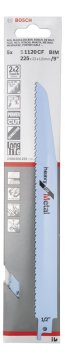Bosch Panter Testere Bıçağı Heavy For Metal S 1120 CF 225 mm (5 Adet) - 2608656255
