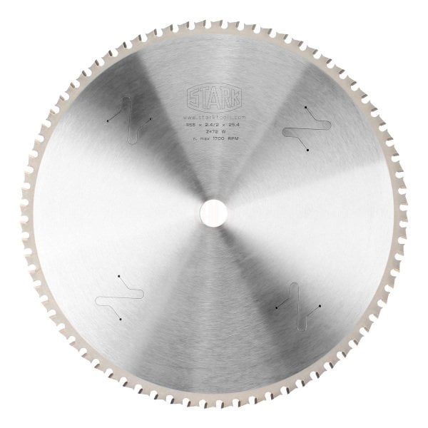 Stark TCT355FTX METAL KESİM TESTERE 355x2.4 MM 72 DİŞ PASLANMAZ - STARKTCT355FTX