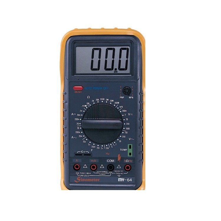 Mastech MY-64 DİJİTAL ISI ÖLÇÜM ÖZELLİKLİ MULTİMETRE - SHEMY64