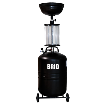 Brio Havalı Karterden Yağ Boşaltma Cihazı Fanuslu Seviye Gösterge Camlı Hunili 80+9 Lt