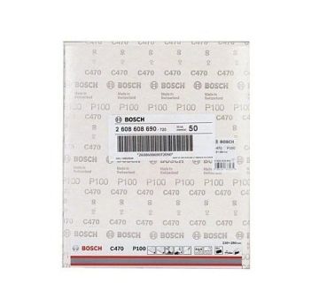 Bosch C470 Kağıt Zımpara 230x280 mm 100 Kum
