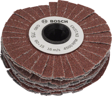 Bosch ESNEK RULO ZIMPARA 15 MM 80 KUM - 1600A00154