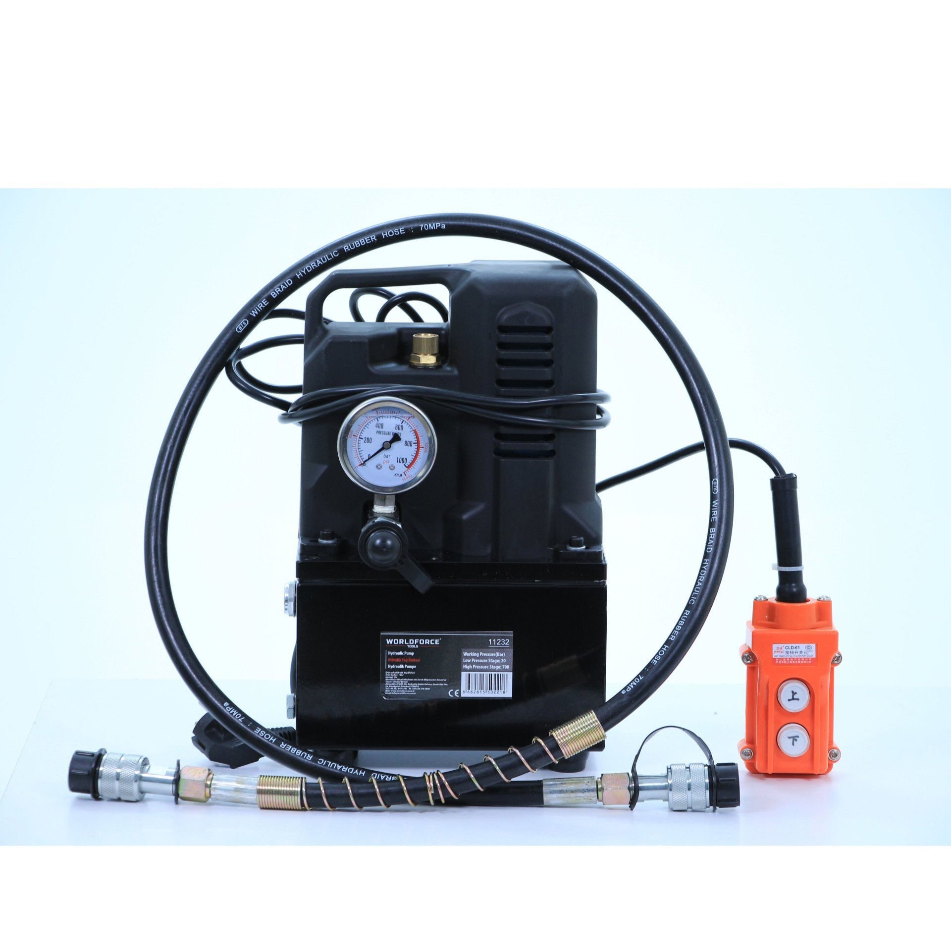 Worldforce Hidrolik Yağ Ünitesi 20-700 Bar Elektrikli (11232)