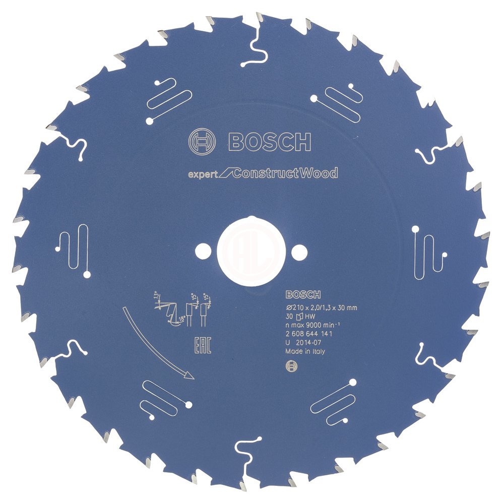 Bosch Daire Testere Bıçağı Expert For ConstructWood 210x30 mm 30 Diş - 2608644141