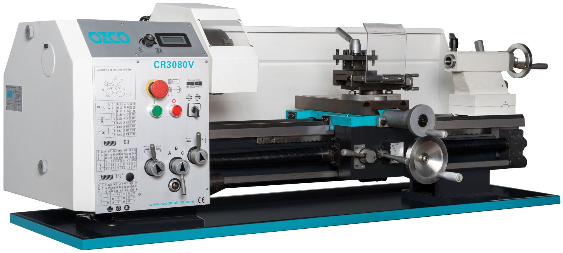 Ozco CR3080V Torna Tezgâhı