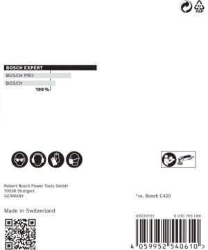 Bosch Ağ Zımpara Expert M480 93x93 mm 320 Kum (5 Adet) - 2608900723