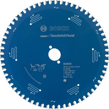 Bosch Daire Testere Bıçağı Expert For SandwichPanel 270x30 mm 60 Diş - 2608644145