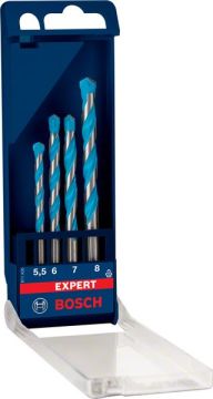Bosch Çok Amaçlı Matkap Ucu Expert CYL-9 MC Set (4 Parça) (5,5/6/7/8 mm) (5 Adet) - 2608900650