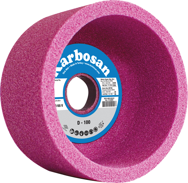 Karbosan Form D Çanak Taşı T6 Düz 100x50x20 mm EKR 60 K6 V - KAR914020
