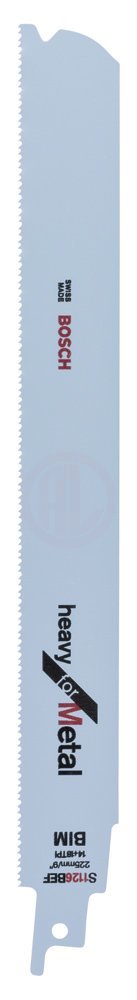 Bosch Panter Testere Bıçağı Heavy For Metal S 1126 BEF 225 mm (25 Adet) - 2608657554