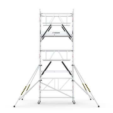 Çağsan ProTUBE FN (180) Profesyonel Alüminyum İskele 3,9 Mt - ProTUBE_FN390_(180)