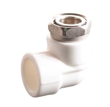 Plastherm PPRC Hareketli Dirsek 20 mm x 3/4 İnç - PP560200200