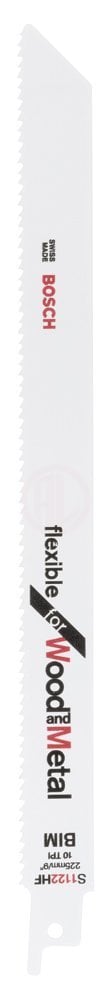 Bosch Panter Testere Bıçağı Flexible For Wood And Metal S 1122 HF 225 mm (25 Adet) - 2608657560
