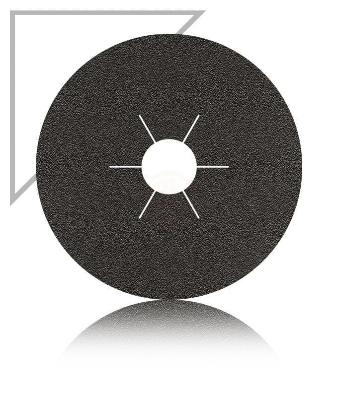 Karbosan Silisyum Karbür Fiber Disk CWR11 Düz 180 mm 36 Kum - KAR921490
