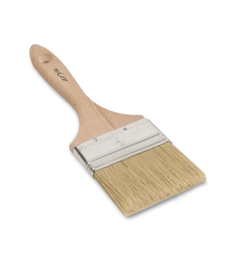 Yapaş Arya Black Ahşap Saplı Standart Kestirme Fırça No 3 - YP6055