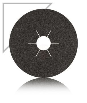 Karbosan Silisyum Karbür Fiber Disk CWR11 Düz 180 mm 40 Kum - KAR921500