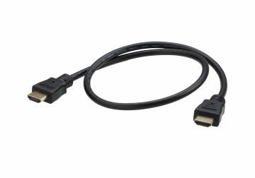 Aten High Speed Hdmı With Ethernet Bağlantı Kablosu, 0.6 Mt, 4K, Hdmı, Hdcp 2.2