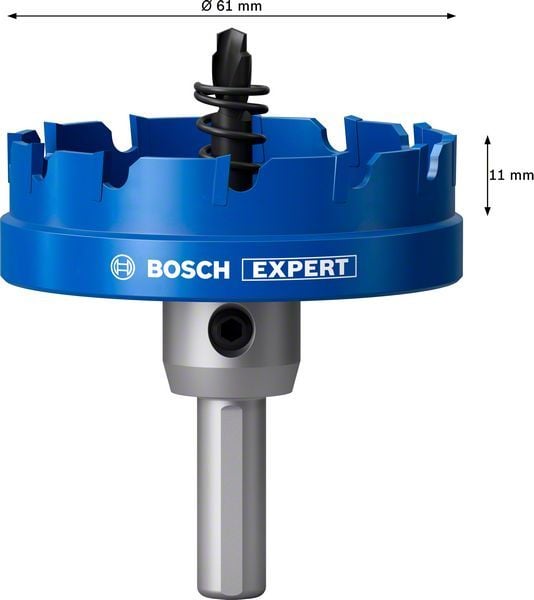 Bosch Delik Açma Testeresi Expert Carbide Metal 61 mm - 2608901440