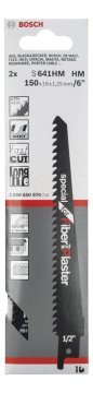 Bosch Panter Testere Bıçağı Endurance For Fiber Plaster S 641 HM 150 mm (2 Adet) - 2608650970